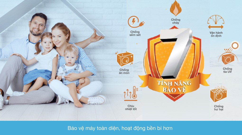 Điều hòa Sharp Inverter 12000 BTU AH-X12VEW