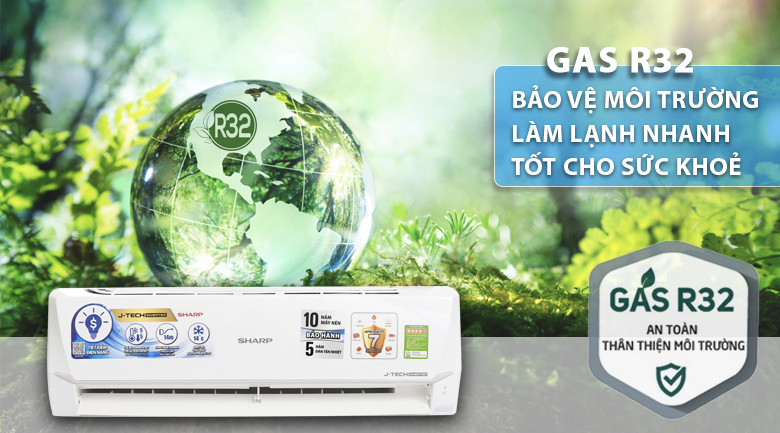Máy lạnh Sharp Inverter 2 HP AH-X18VEW