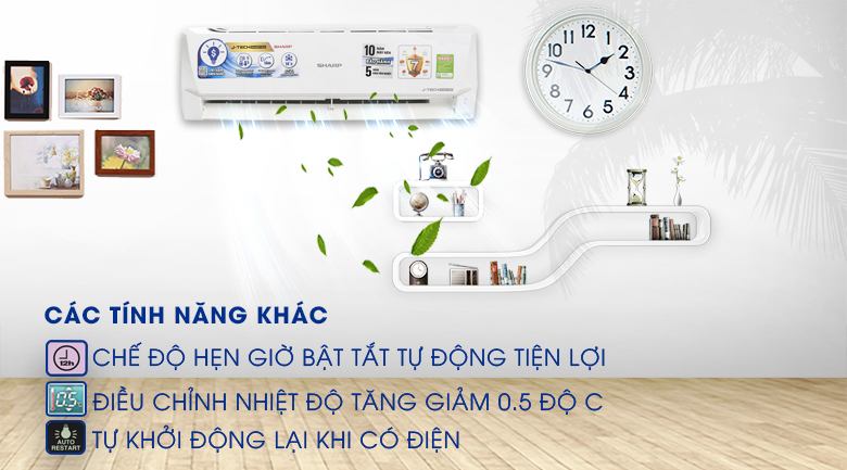 Máy lạnh Sharp Inverter 2 HP AH-X18VEW
