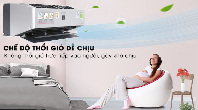 Máy lạnh Sharp Inverter Wifi 1 HP AH-XP10VXW - 6