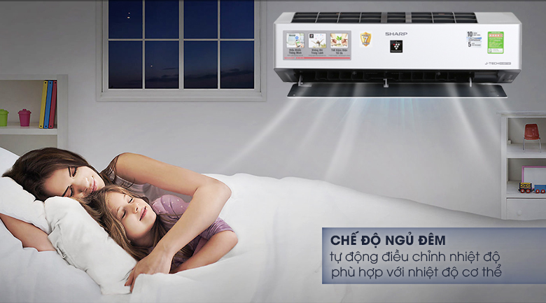 Máy lạnh Sharp Inverter Wifi 1.5 HP AH-XP13VXW - 10