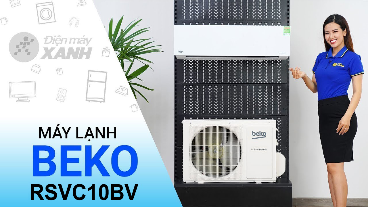 Máy lạnh Beko Inverter 1 HP RSVC10BV