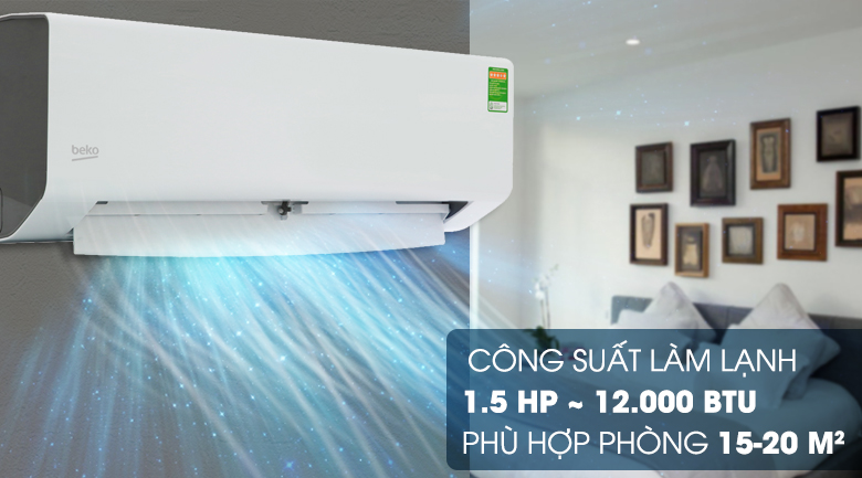 Máy lạnh Beko 1.5 HP RSSC12CV - 11