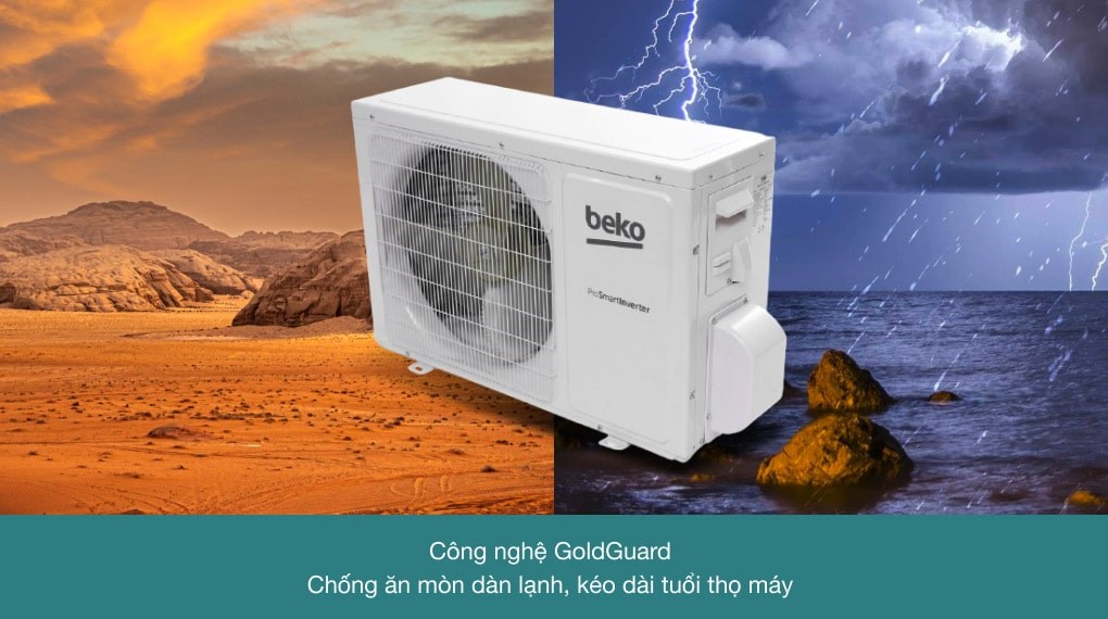 Máy lạnh Beko Inverter 1 HP RSVC10AV