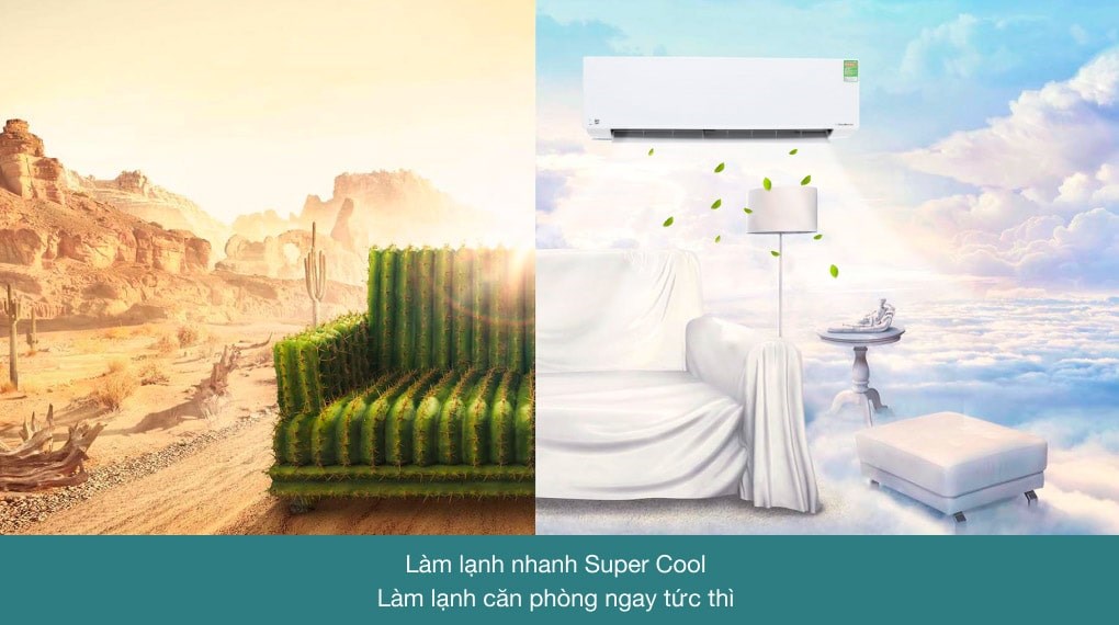 Máy lạnh Beko Inverter 1.5 HP RSVC13AV