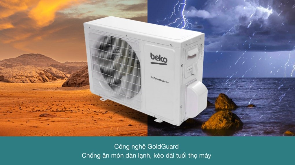 Máy lạnh Beko Inverter 1.5 HP RSVC13AV