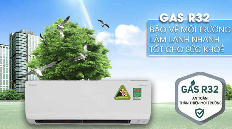 Máy lạnh 2 chiều Daikin Inverter 1.0 HP FTHF25RVMV