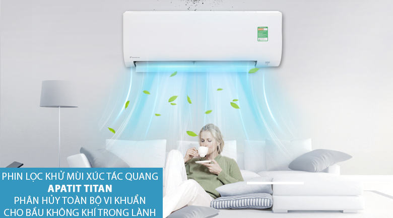 Apatit titan - Máy lạnh Daikin 1 HP FTC25NV1V