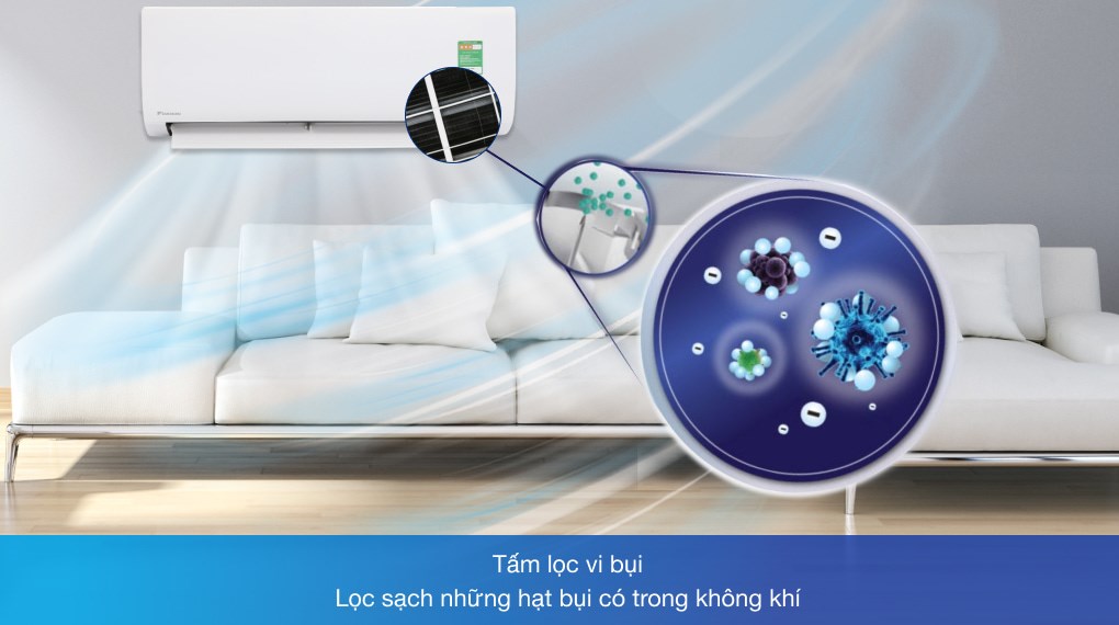 Điều hòa Daikin 11100 BTU FTC35NV1V