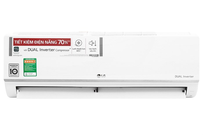 Máy lạnh LG Inverter 1 HP V10ENW Màu Trắng