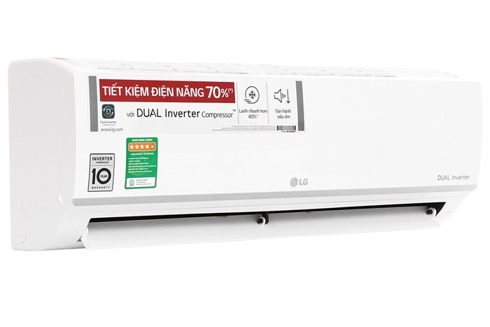 Máy lạnh LG Inverter 1 HP V10ENW Màu Trắng