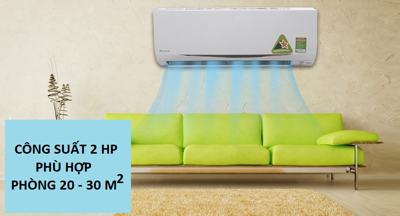 Máy lạnh Daikin Inverter 2 HP FTKC50TVMV