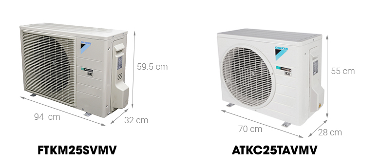 Dàn nóng - Máy lạnh Daikin Inverter 1 HP FTKM25SVMV