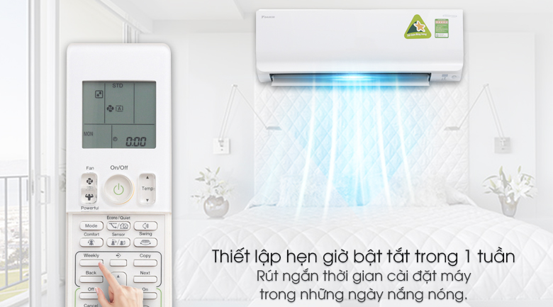 Máy lạnh Daikin Inverter 1.5 HP FTKM35SVMV - 8