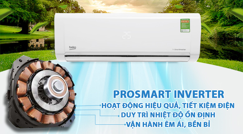 Công nghệ Inverter trên máy lạnh Beko RSVC09VY