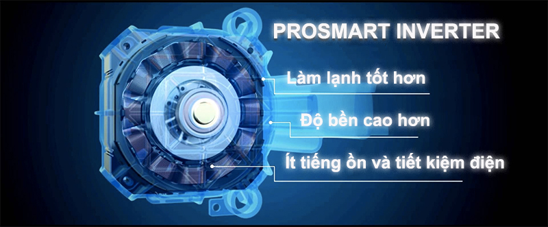 Prosmart Inverter - Máy lạnh Beko Inverter 1.5 HP RSVC12VY