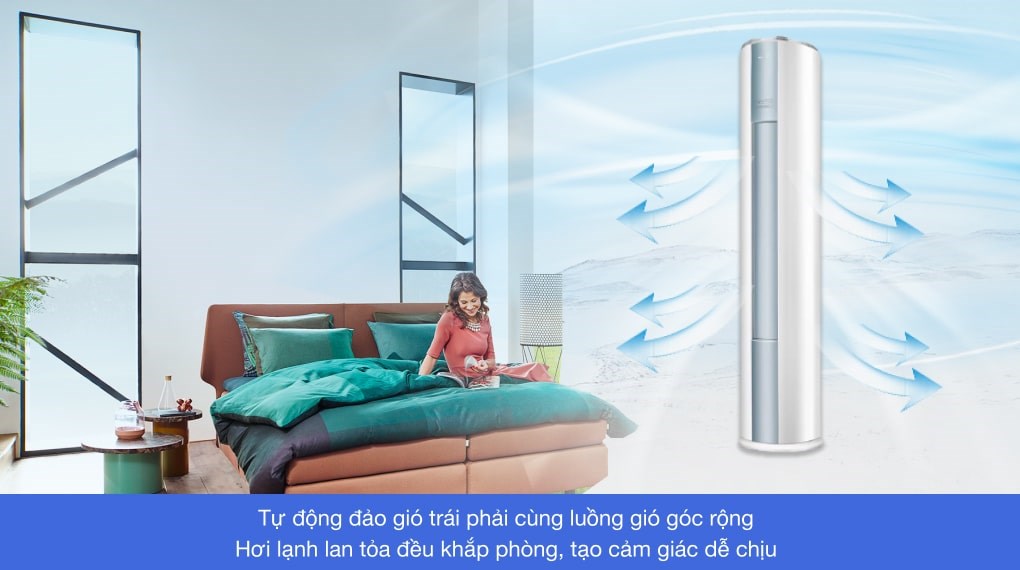 Máy lạnh tủ đứng Midea Inverter 2.5 HP MFYA-28CRFN1