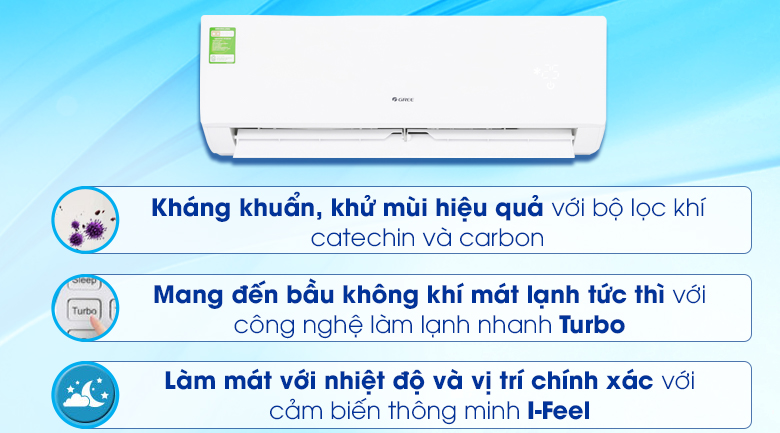 Máy lạnh Gree 1.5 HP GWC12IC-K3NNB2H