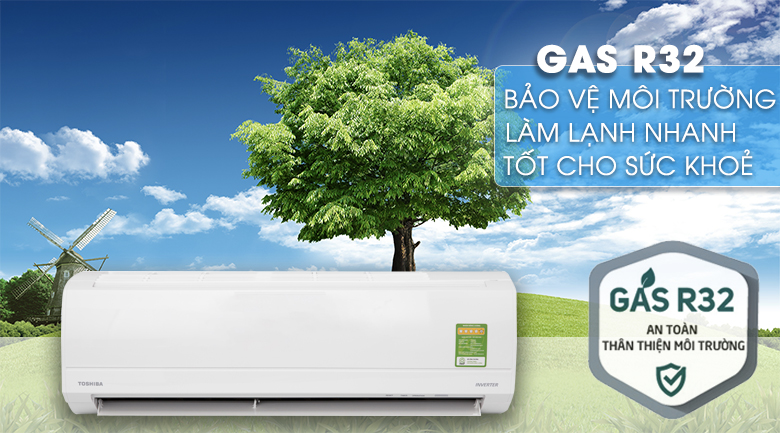 Máy lạnh Toshiba Inverter 1 HP RAS-H10KKCVG-V