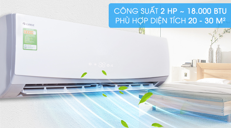 Máy lạnh Gree 2 HP GWC18QD-E3NNC2A Máy lạnh Gree 2 HP GWC18QD-E3NNC2A