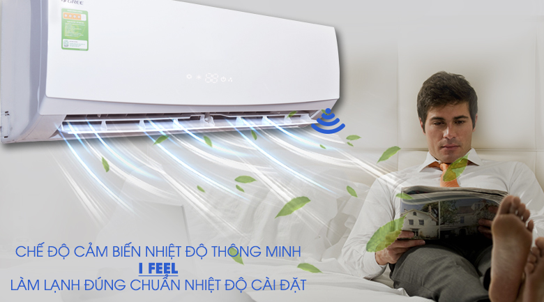 Công nghệ I-Feel - Máy lạnh Gree GWC18QD-E3NNC2A Công nghệ I-Feel - Máy lạnh Gree GWC18QD-E3NNC2A