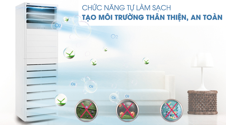 Máy lạnh tủ đứng LG Inverter 3 HP APNQ30GR5A3