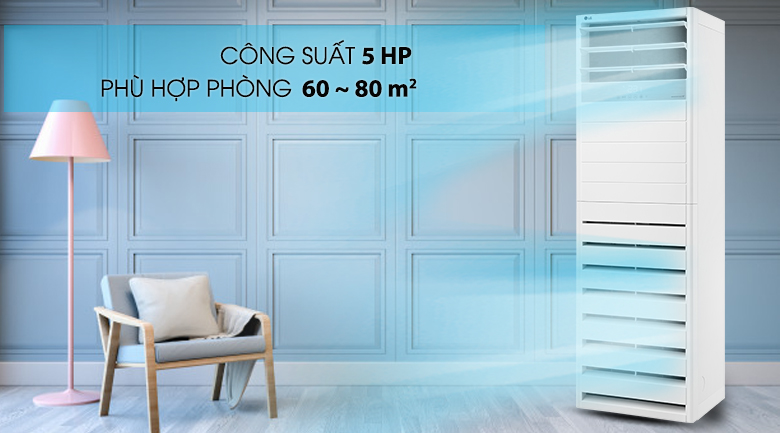 Máy lạnh tủ đứng LG Inverter 5 HP APNQ48GT3E3