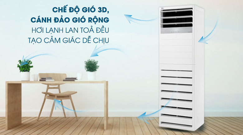Máy lạnh tủ đứng LG Inverter 5 HP APNQ48GT3E3