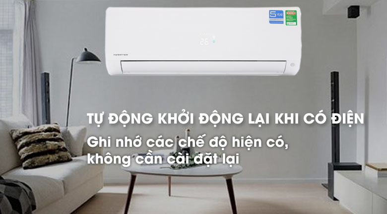 Máy lạnh Aqua Inverter 1 HP AQA-KCRV9F