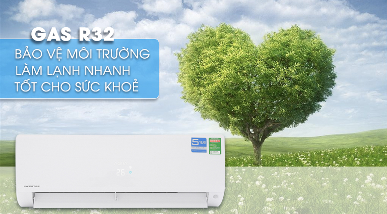 Máy lạnh Aqua Inverter 1.5 HP AQA-KCRV12F