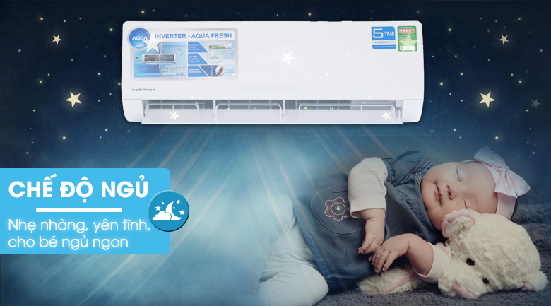 Điều hòa Aqua Inverter 12000 BTU AQA-KCRV12WJB