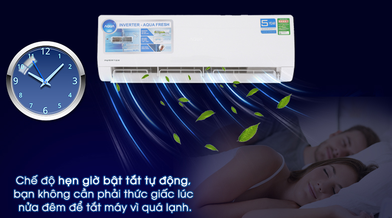 Điều hòa Aqua Inverter 12000 BTU AQA-KCRV12WJB