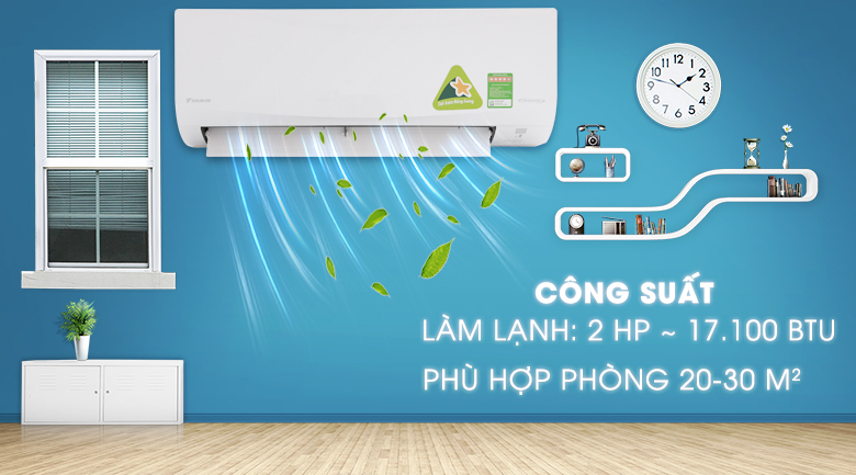 Máy lạnh Daikin Inverter 2 HP FTKQ50SVMV