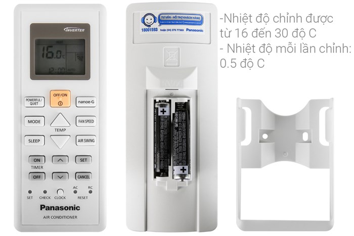 Máy lạnh 2 chiều Panasonic Inverter 1 HP CU/CS-YZ9UKH-8 Màu Trắng