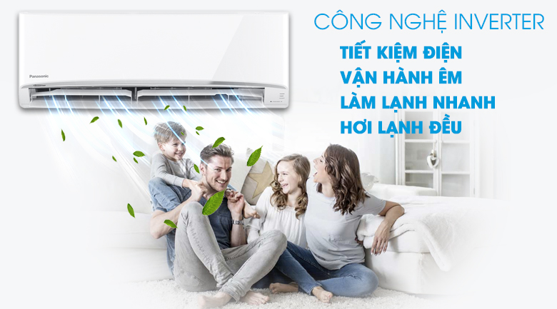 Công nghệ Inverter - Máy lạnh 2 chiều Panasonic 2 HP CU/CS-YZ18UKH-8