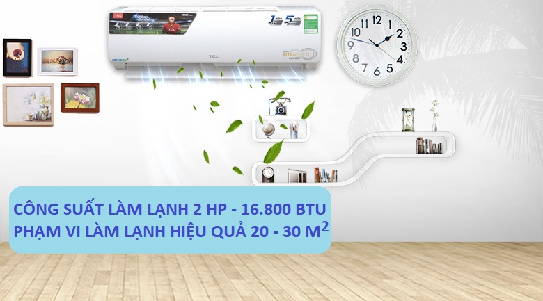 Máy lạnh TCL 2 HP TAC-N18CS/XA21