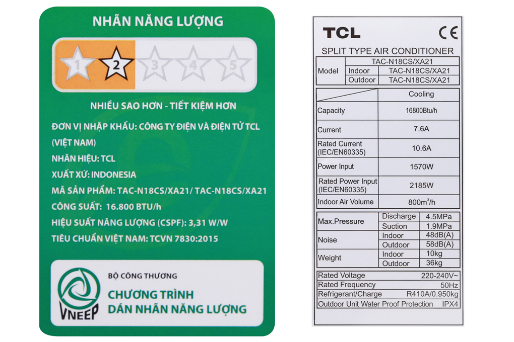 Máy lạnh TCL 2 HP TAC-N18CS/XA21 - 15