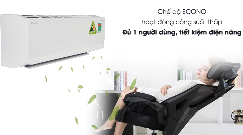 Máy lạnh 2 chiều Daikin Inverter 1.0 HP FTHF25RAVMV - 8