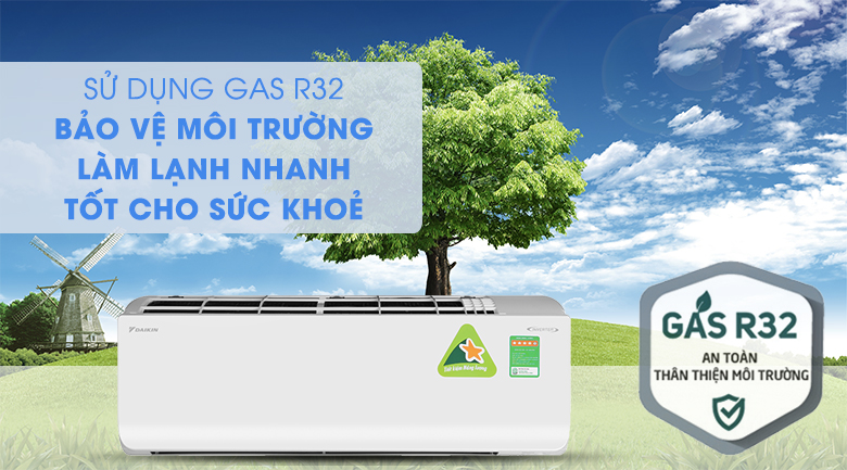 Điều hòa 2 chiều Daikin Inverter 11900 BTU FTHF35RAVMV