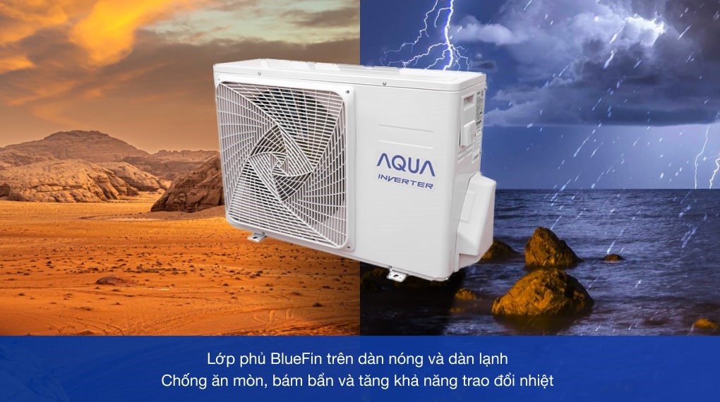 Máy lạnh Aqua Inverter 1HP AQA-KCRV9WNZ