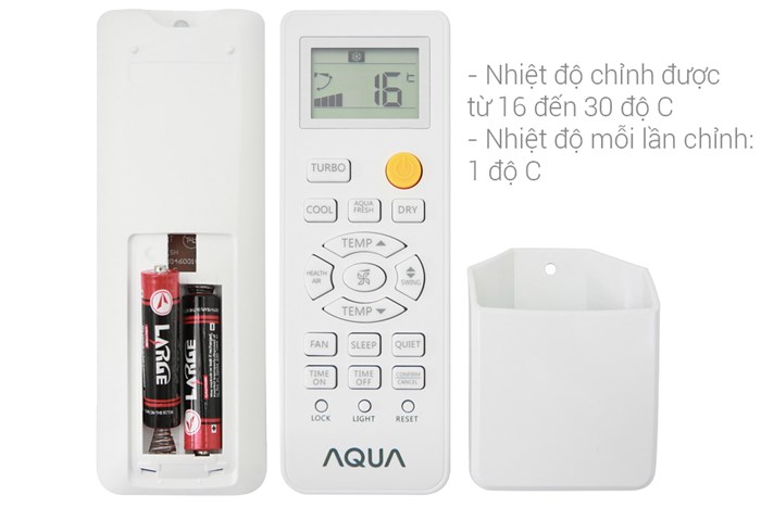 Máy lạnh Aqua Inverter 1HP AQA-KCRV9WNZ Màu Trắng