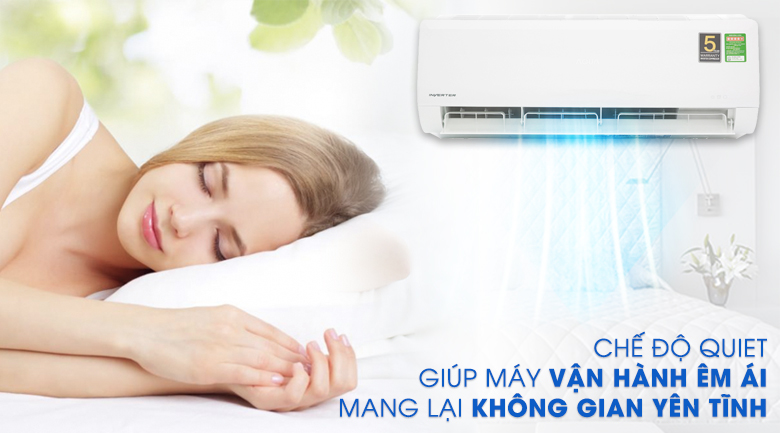 Hoạt động siêu êm - Máy lạnh Aqua AQA-KCRV9WNZ