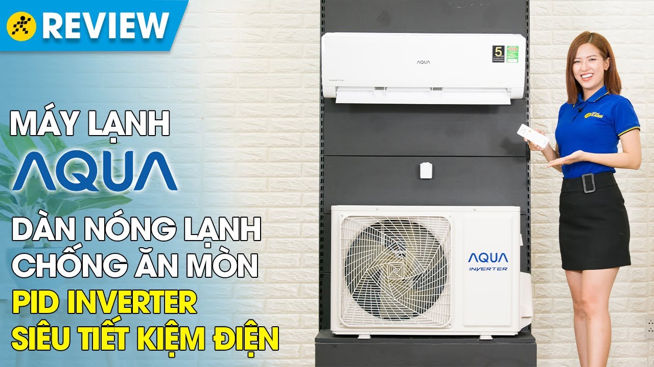 Máy lạnh Aqua Inverter 1.5 HP AQA-KCRV12WNZ