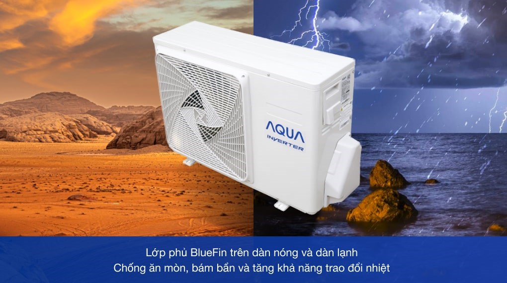 Máy lạnh Aqua Inverter 1.5 HP AQA-KCRV13NB