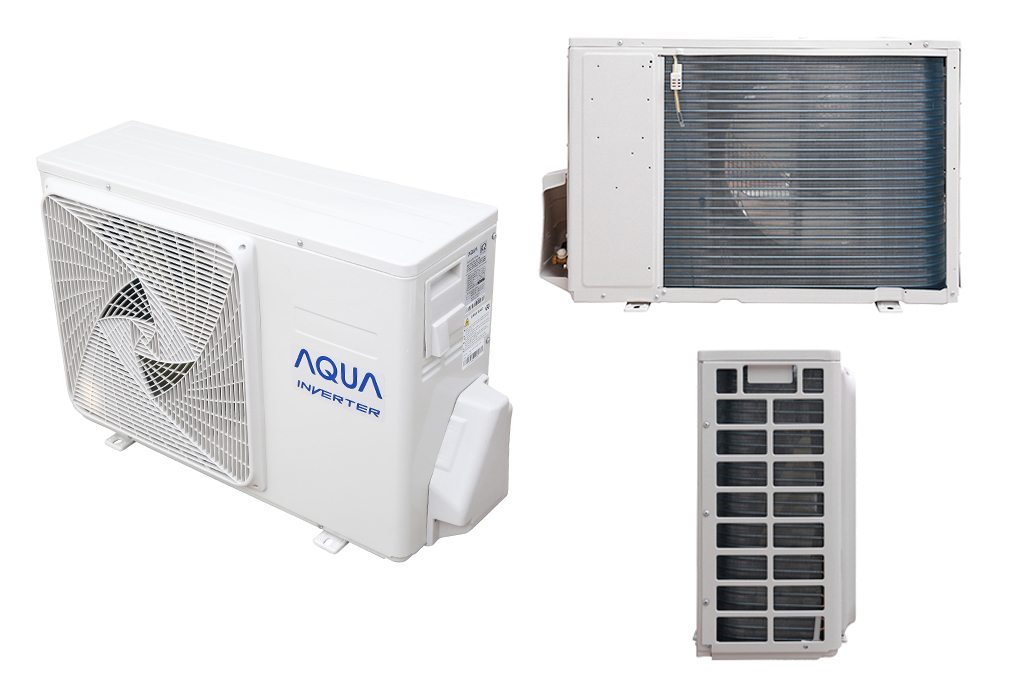 Máy lạnh Aqua Inverter 1.5 HP AQA-KCRV13NB Màu Bạc