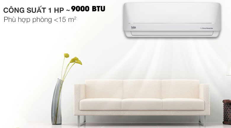 Máy lạnh Beko Inverter 1 HP RSVC09VS