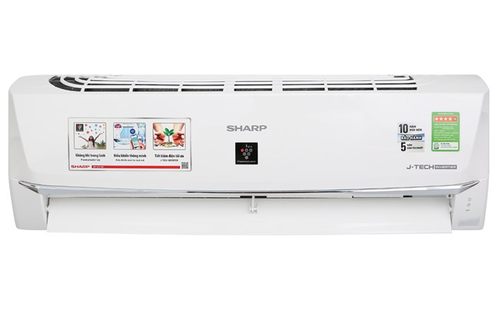 Máy lạnh Sharp Wifi Inverter 1 HP AH-XP10WHW Màu Trắng