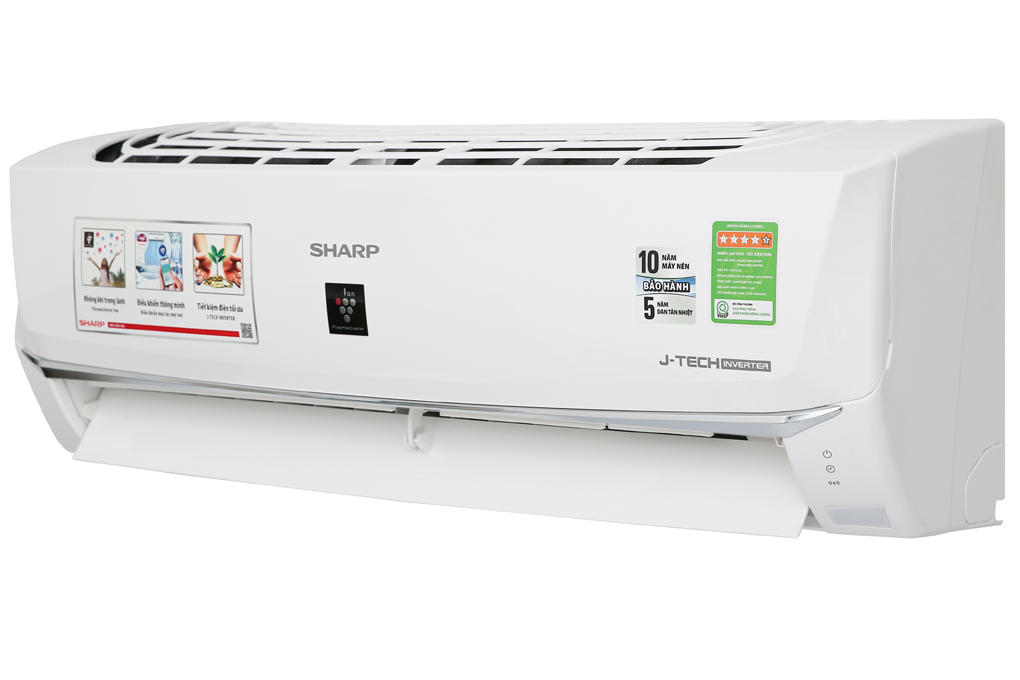Máy lạnh Sharp Wifi Inverter 1 HP AH-XP10WHW chính hãng