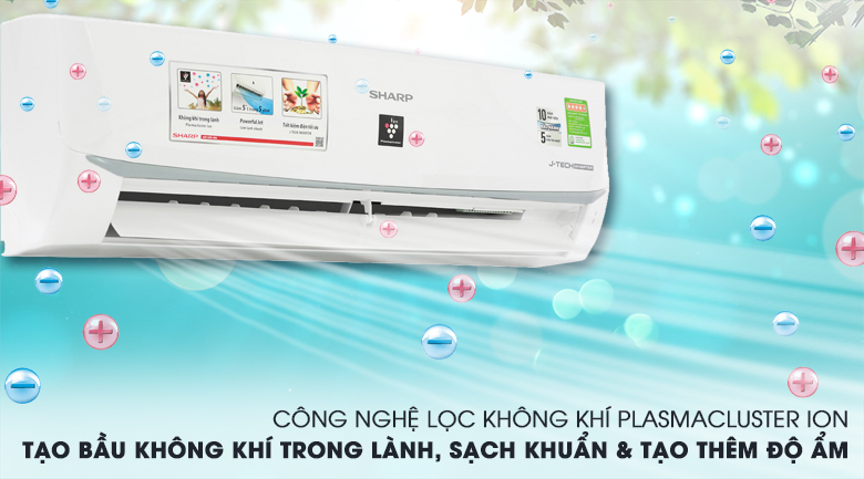 Máy lạnh Sharp Inverter 1.5 HP AH-XP13WMW