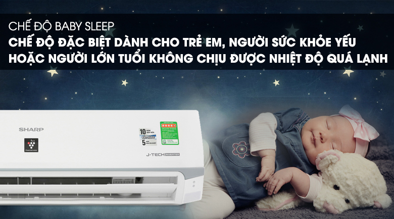 Máy lạnh Sharp Inverter 2 HP AH-XP18WMW